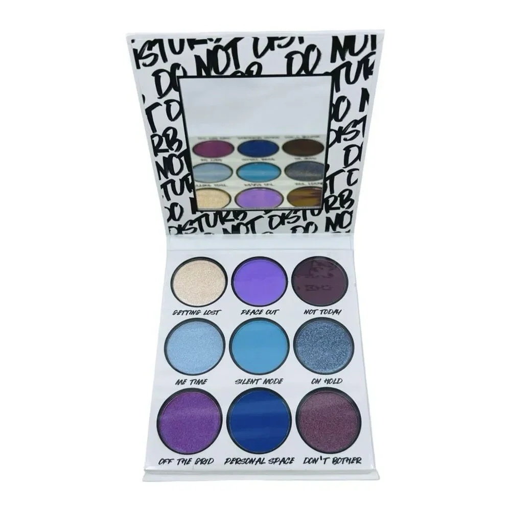 Bh Cosmetics Do Not Disturb 9 Color Shadow Palette - 0.42 oz / 12g